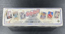 UD Baseball 1991 Edition Complete 800 Card Set - 3-D Holograms - Factory Sealed 