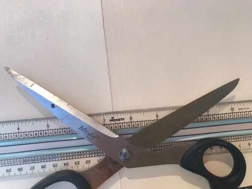 Mr.do Fabric Scissors 10 inch Sewing Scissors All Purpose Sharp Heavy Duty - Picture 2 of 4