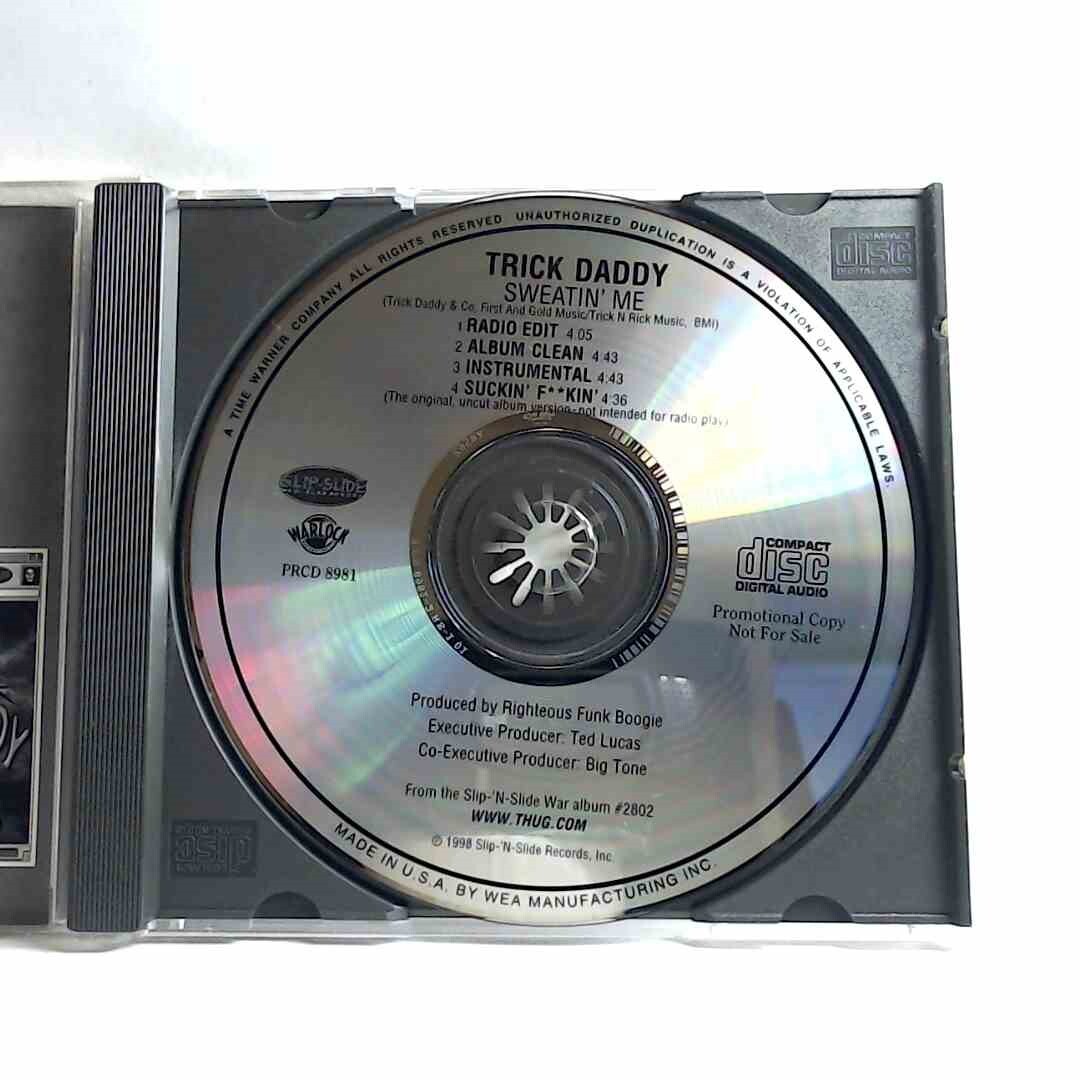 Trick Daddy Ft Tre+6 – Sweatin' Me (CD, Promo, US, 1999, Slip-N