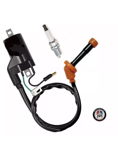 Ignition Coil & Spark Plug + Cap For Honda CX500 CX500C CX500D
