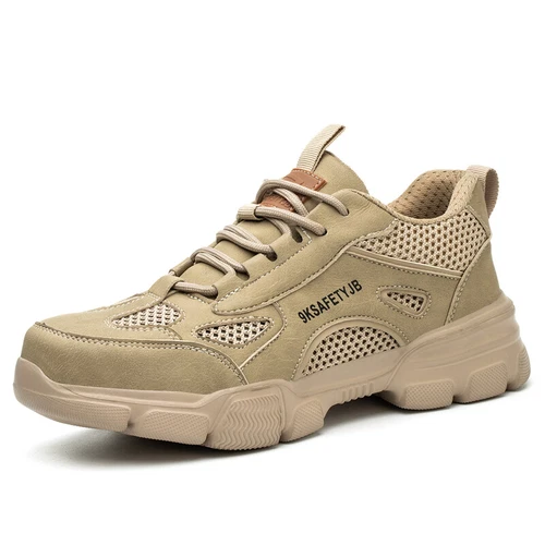 Herren unzerstörbare Arbeitssicherheit Anti-Punktion Stahl Zehe hohe Top Sneaker - Bild 24 von 28