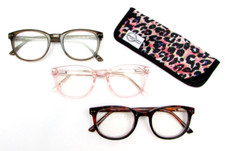 3 Pack Design Optics Limited Collection Fashion Reading Glasses 2802 2.50