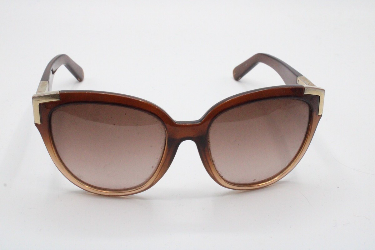 美品　Chloé ブラウン・トータス メガネ Chloe Tortoise Shell Print Brown Sunglasses | eBay