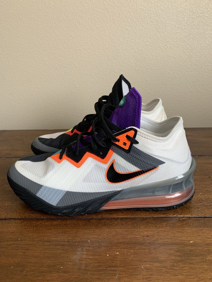 Nike Lebron 18 White Air Max Men Size 10. Used Good  display picture 1