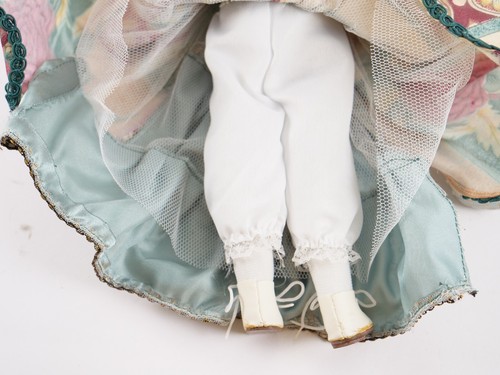 Porcelain Doll 40 Cm 2000s - Picture 8 of 8