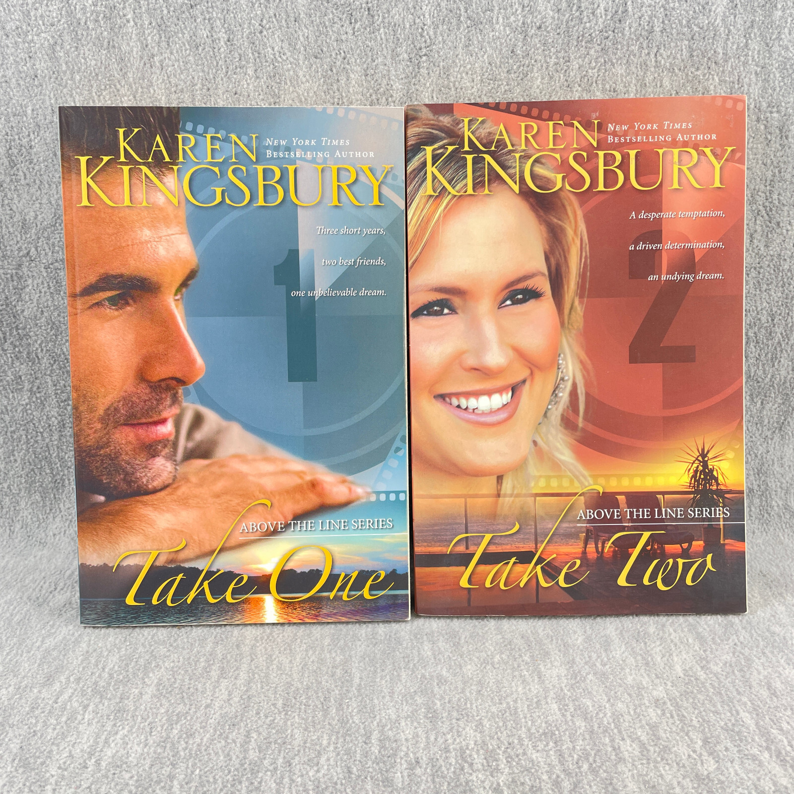 Baxter Family Series ABOVE THE LINE Paperbacks by Karen Kingsbury