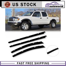 For 2000-04 Toyota Tacoma 4-door Weatherstrip Window Moulding Trim Seal Belt 4pc For 2000-04 Toyota Tacoma 4-door Weatherstrip Window Moulding Trim Seal Belt 4pc
