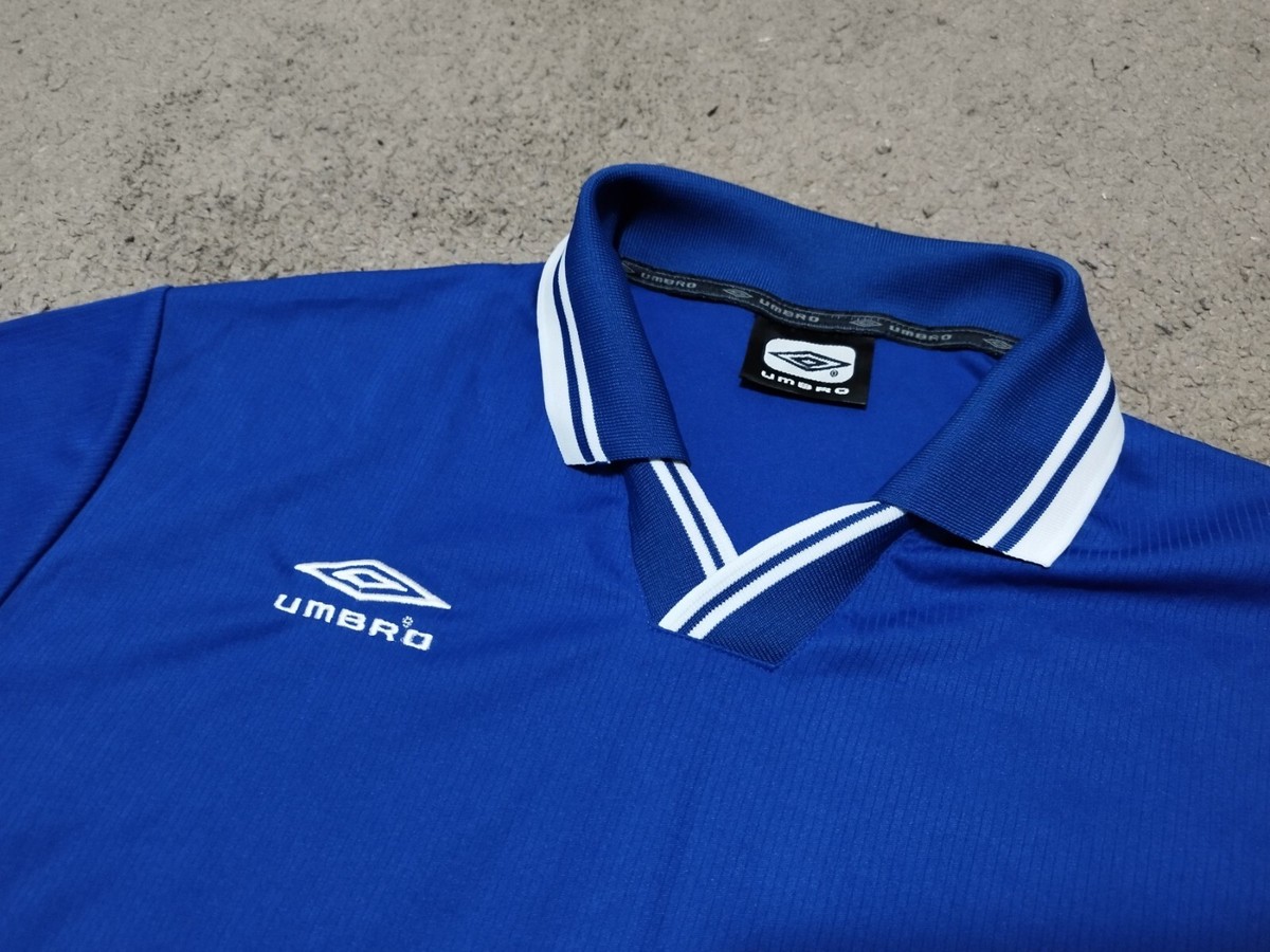ウェア 1990s UMBRO Football Polo Shirt Vintage 90s Football Polo Shirt Umbro England National Team