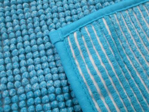 Badteppich Badvorleger Badematte Chenille uni einfarbig ca. 60x100 o. 70x120 cm - Bild 3 von 9
