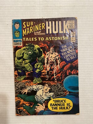 Tales to Astonish 77 1966 Marvel 1st App Behemoth Hulk/ Sub Mariner Jack Kirby