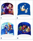 SONIC THE HEDGEHOG Kids Bedroom Light Shade Lampshade  8"  or 10" in 4 DESIGNS