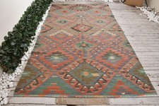 Turkish 5,5x9,6 ft Rug, Large Vintage Rug, Or...