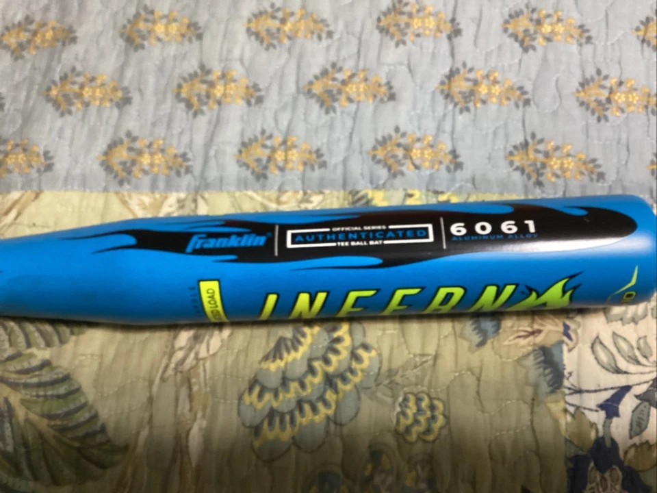 Franklin Sports Inferno 6061 Blue Black Aluminum Alloy Teeball Baseball Bat - Image 4 of 4