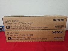006R01605 New Genuine Xerox Black- set of 4- Toner 5945 5955