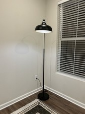 Modern Dimmable Floor Lamp w/ Remote  LED Bulb Adjustable Color Light.