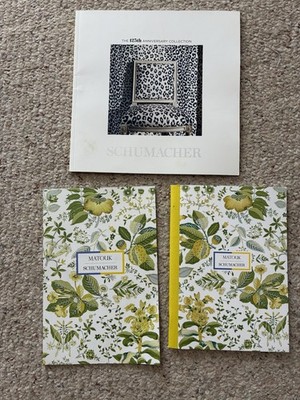 Lot Of 3 Schumacher Catalogs Interior Design