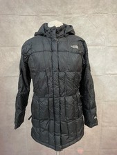 The North Face Girls Black Hooded Puffer Jacket Size XL