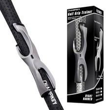 CHAMPKEY Professional Golf Grip Trainer - Perfect Standard, Gray