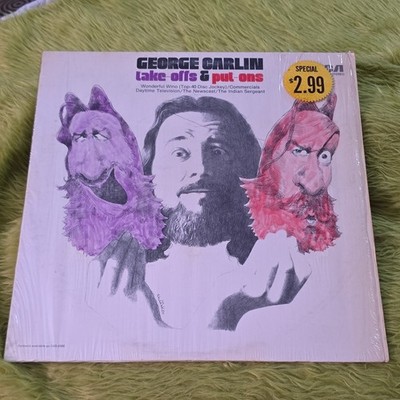 George Carlin Take-Offs and Put-Ons 12'' Black Vinyl Stereo LP 1972 RCA ANL1-1068