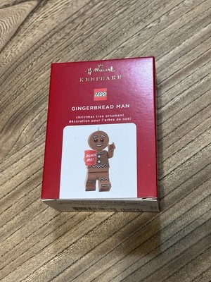 Hallmark 2020 Lego Gingerbread Man Dunk Me Mug Keepsake Xmas Ornament NIB