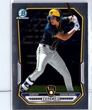 2026 Bowman - Brady Ebel #BCP-142 Chrome Prospects Milwaukee Brewers
