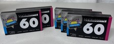 Blank Cassette Tapes Extra Quality Audio Cassette Set of 5 NEW 60 Minute New U21