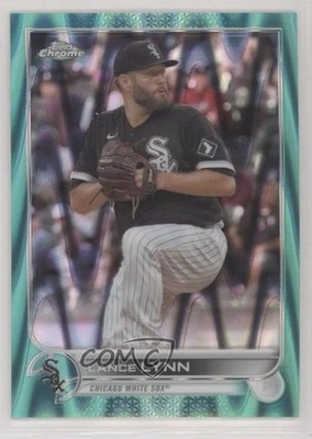 2022 Topps Chrome Sonic Aqua RayWave Refractor 144/199 Lance Lynn #60 5ya
