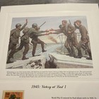 Ed Vebell’s  1945 Victory at Last 1 Stamp Art USPS 32 cents — photo 3