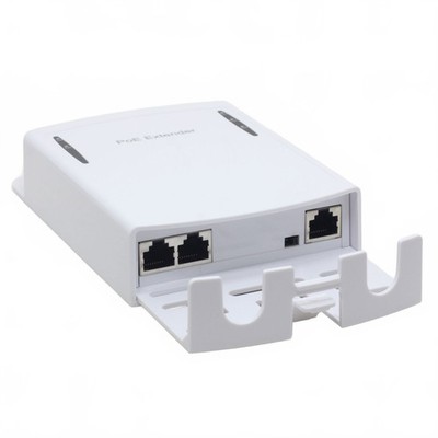  1 To 2 port PoE Extender Passthrough switch Cascade Repeater outdoor rainproof