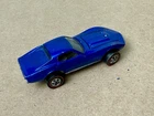 Hot Wheels Redline - 1968 US - blue Custom Corvette
