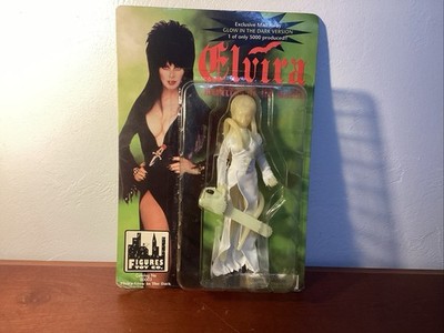 ELVIRA Glow in the Dark W Chainsaw Variant Mistress Action Figure Limited 1998