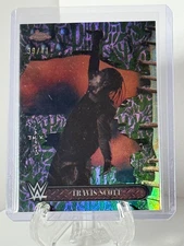 2025 Topps Chrome Cactus Jack WWE #100 Travis Scott Cactus Refractor /41