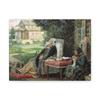 #ad #ad Vasily Maximov 1844–1911 Everything is in the past 1889 Canvas Wall Art $69.99