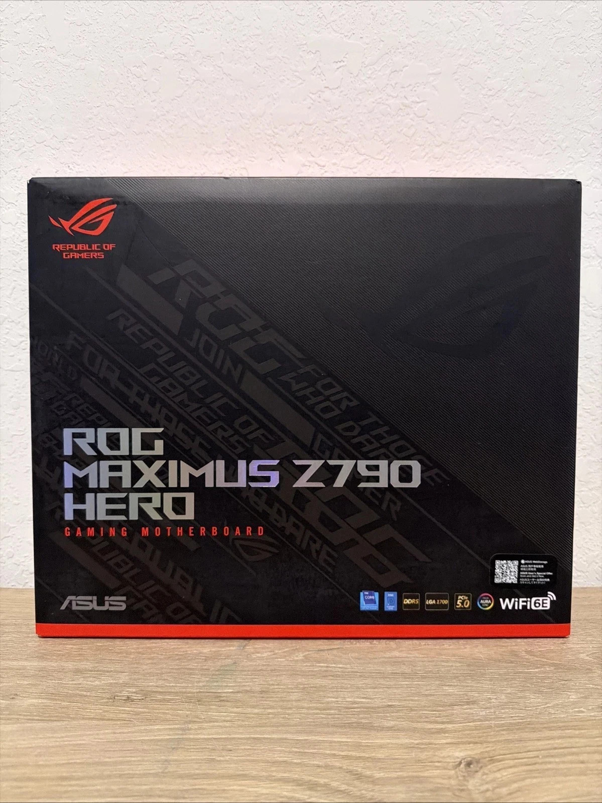 ASUS ROG MAXIMUS Z790 HERO Intel LGA 1700 ATX WiFi6E DDR5 Motherboard