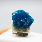 Cavansite with calcites on matrix  (non precious natural stone) # 4263