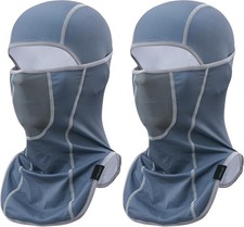 LONGLONG Balaclava Face Mask- 2 Pcs Sun Protection Mask Dustproof,...
