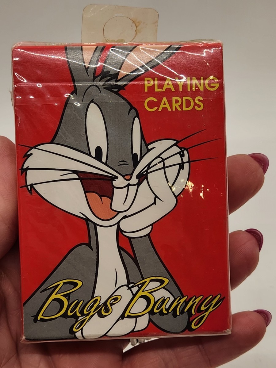 Bugs Bunny Playing Cards Crazy 8 Eights Deck Vtg 1996 Looney