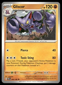 Gliscor 092/182 Paradox Rift Uncommon
