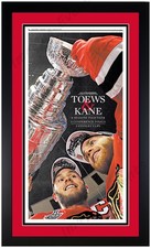 Framed Chicago Blackhawks 