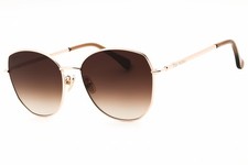 MAX MARA MM0114-32F-58 Sunglasses Size 58mm 135mm 17mm gold Women NEW