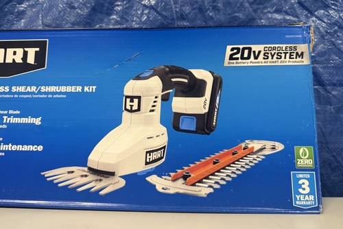 HART (HGHT021VNM) 20Volt 2-in-1 Grass Shear/ Shrubber Kit - Tool Only NO BATTERY