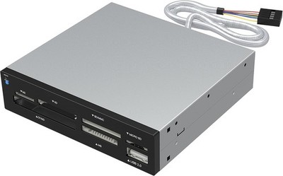 74-in-1 Internal USB Card Reader with 480 Mbps Speed - Versatile Media Solution