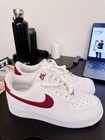 Nike Air Force 1 Low White Team Red CZ0326-100 Men’s - Sz 8