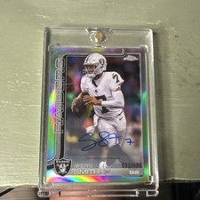 Geno Smith Signs Football Card and Autograph Deal with Panini America 5