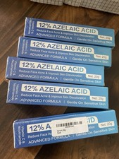 12 Azelaic Acid Serum 20g Advanced Acne Formula Lot Of 5 Exp 1/2029