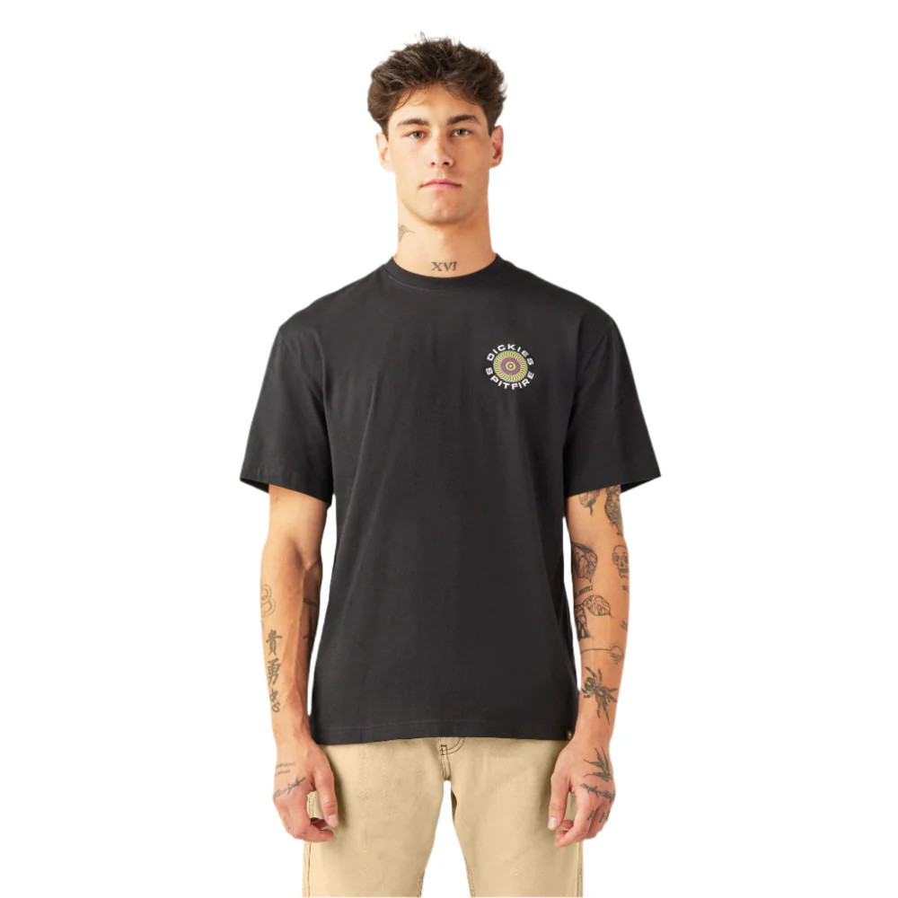 DICKIES X SPITFIRE GRAPHIC S/S T-SHIRT - BLACK
