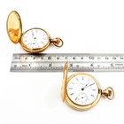 Antique 1900-1910 Elgin 6s 15J Double Hunter Pocket Watches Lot of 2 #WB5323-1 — photo 8