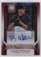 2013 Elite Extra Edition Franchise Futures Signatures Danny Winkler Auto 13l2