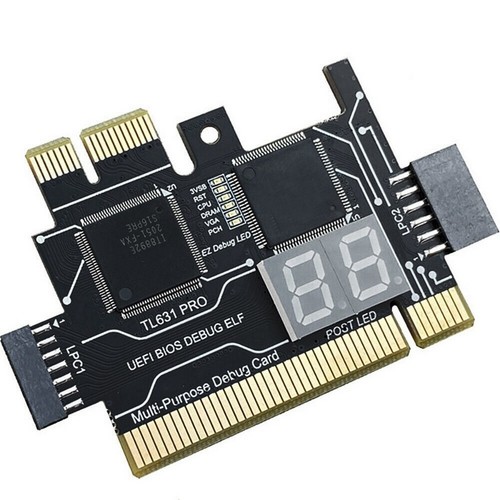 TL631 Pro Diagnostic Card+Expansion Card Diagnostic Card PCI-E Motherboard6132 - Afbeelding 6 van 6
