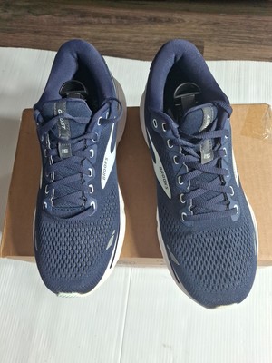 Brooks Womens Ghost 15 1203801B450 Blue Running Shoes Sneakers Size 10.5 B
